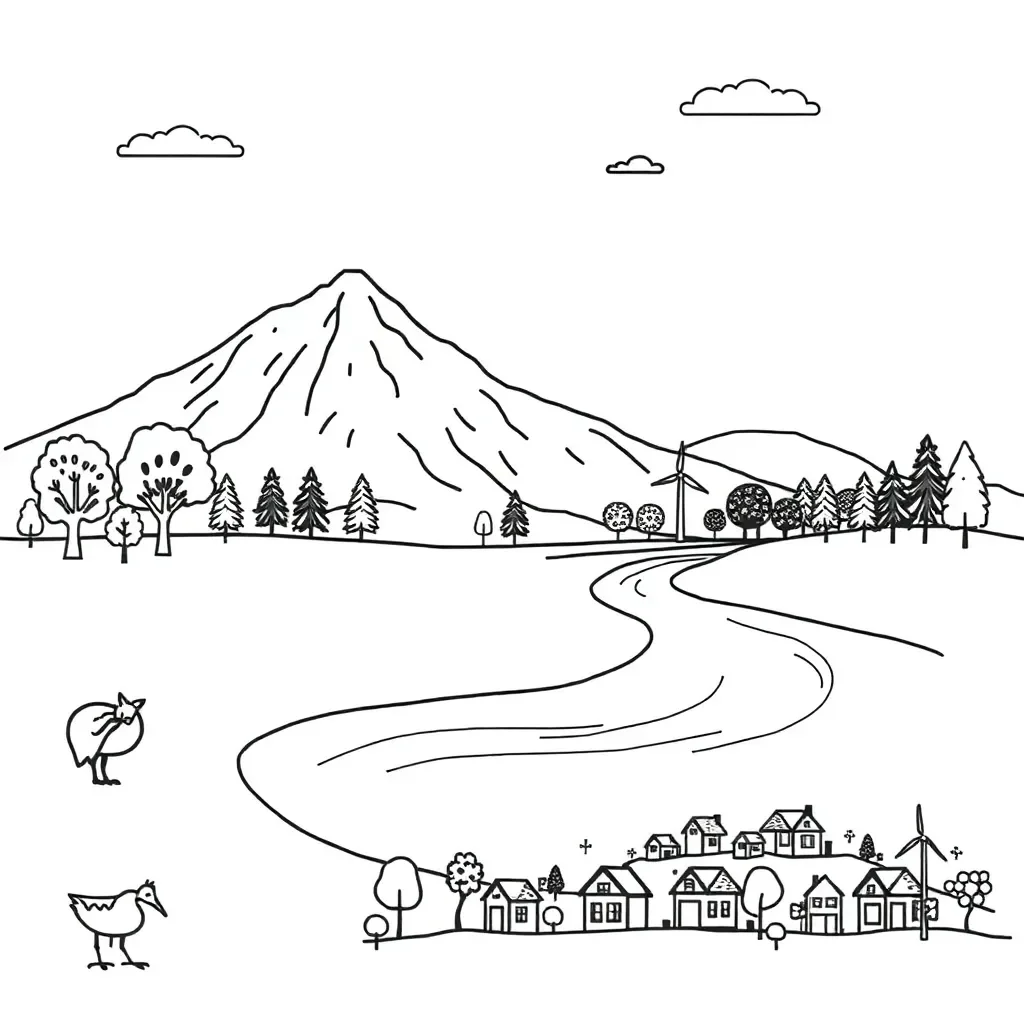 Worksheet illustration