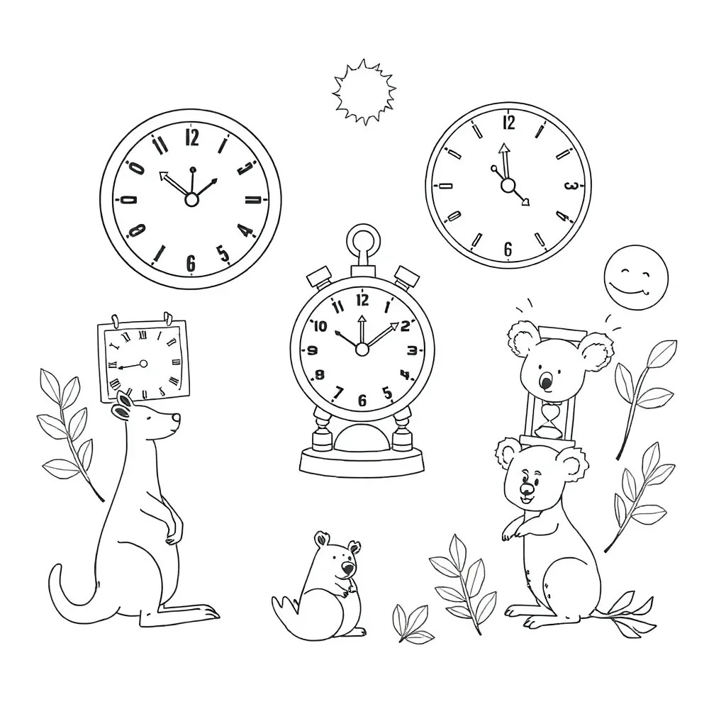 Clock illustration