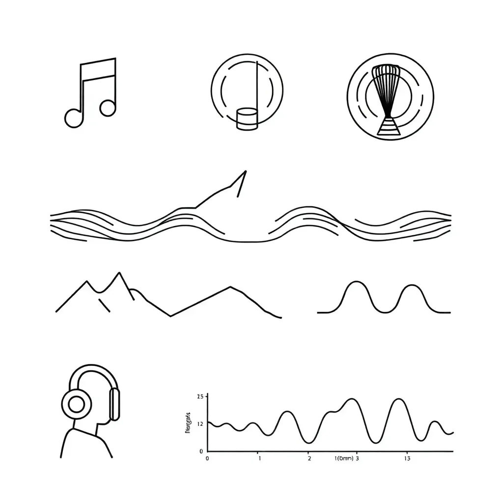 Sound wave illustration