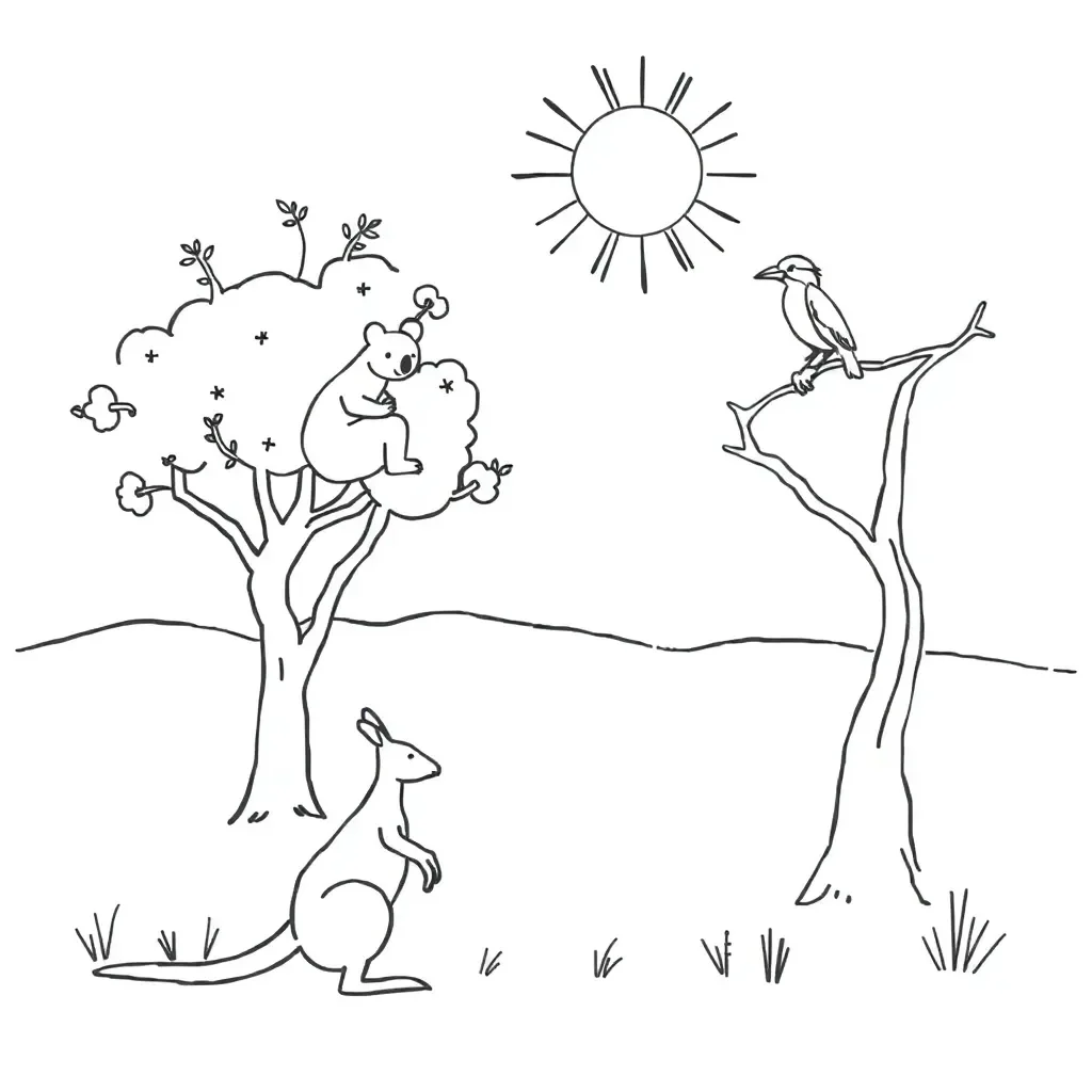 Synonyms and Spelling worksheet illustration