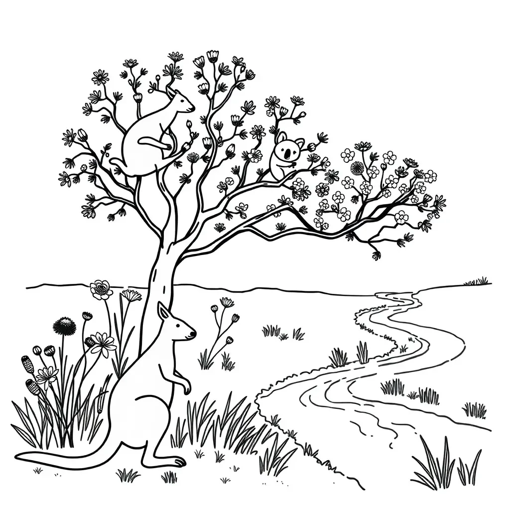Writing worksheet illustration