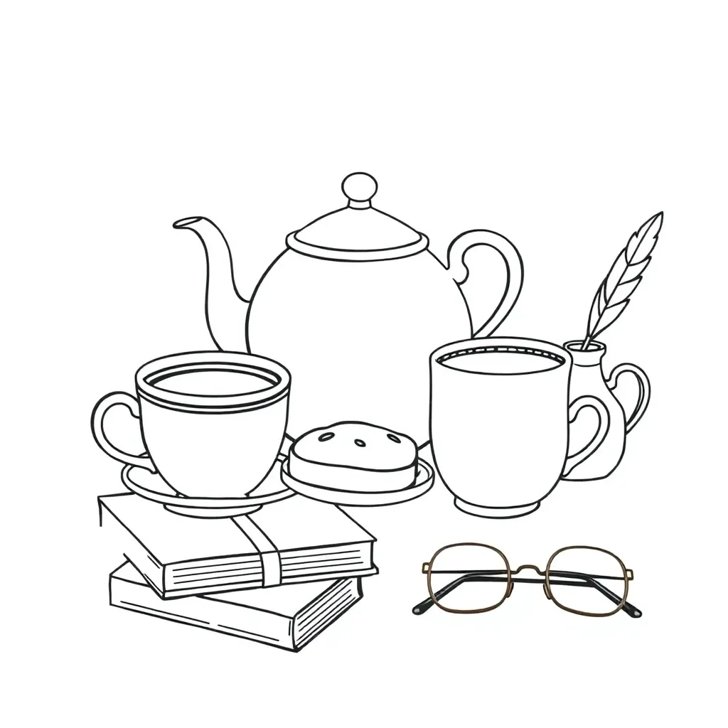 Character profile illustration