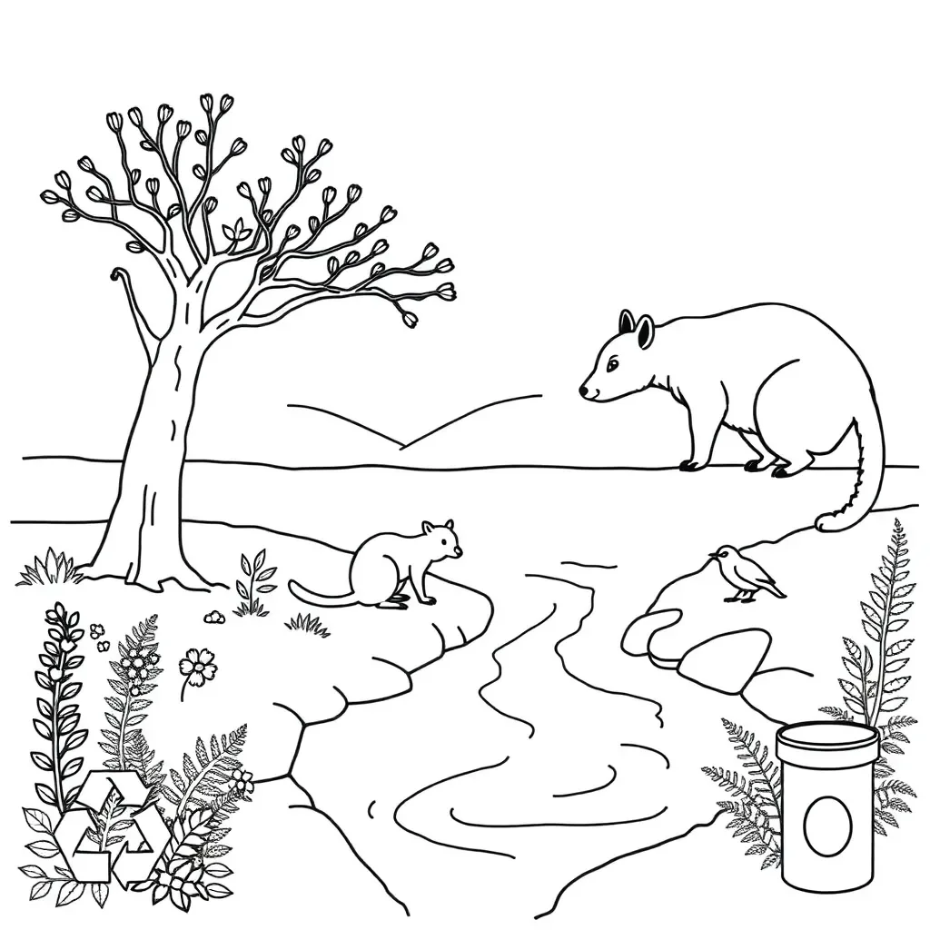 Worksheet illustration