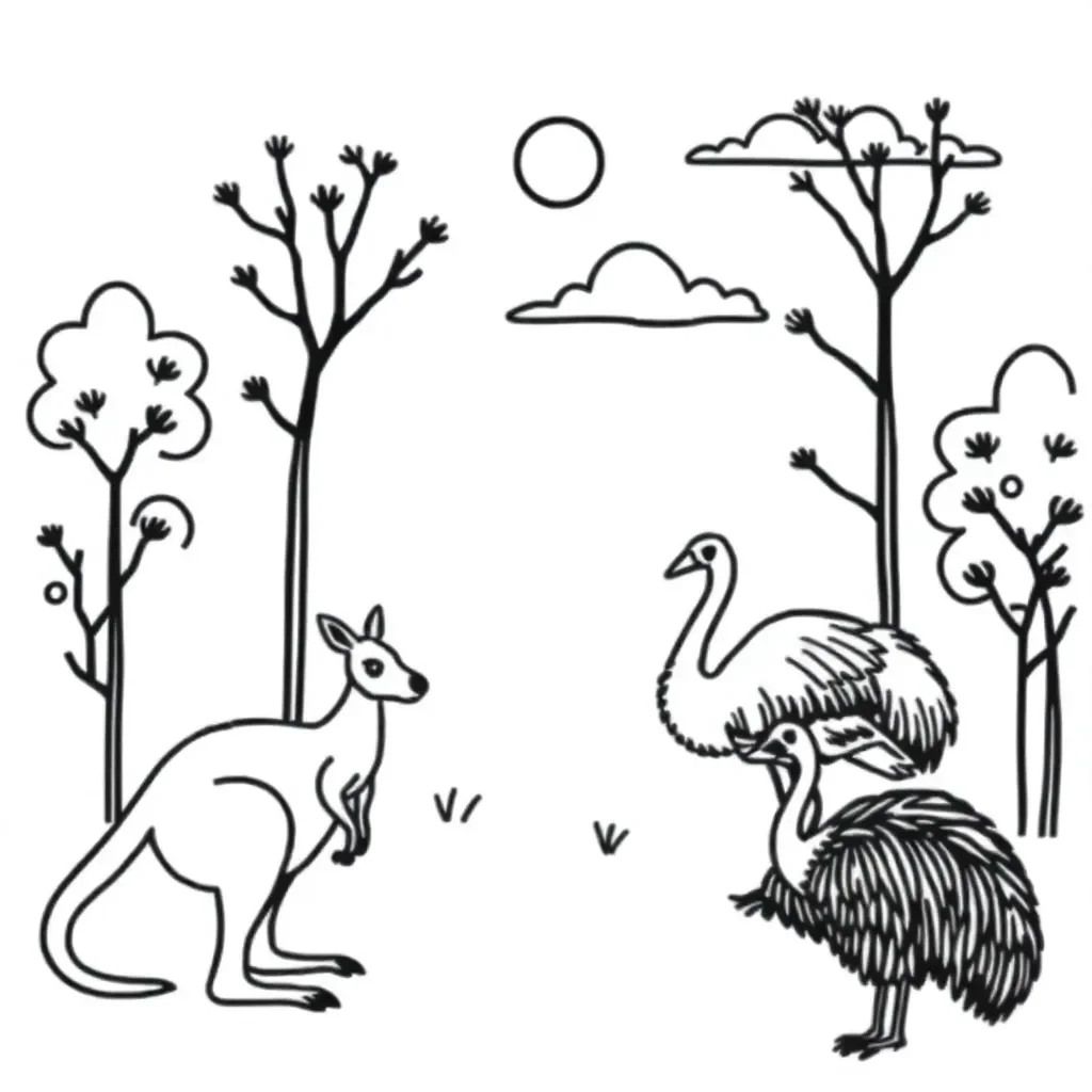 Worksheet illustration