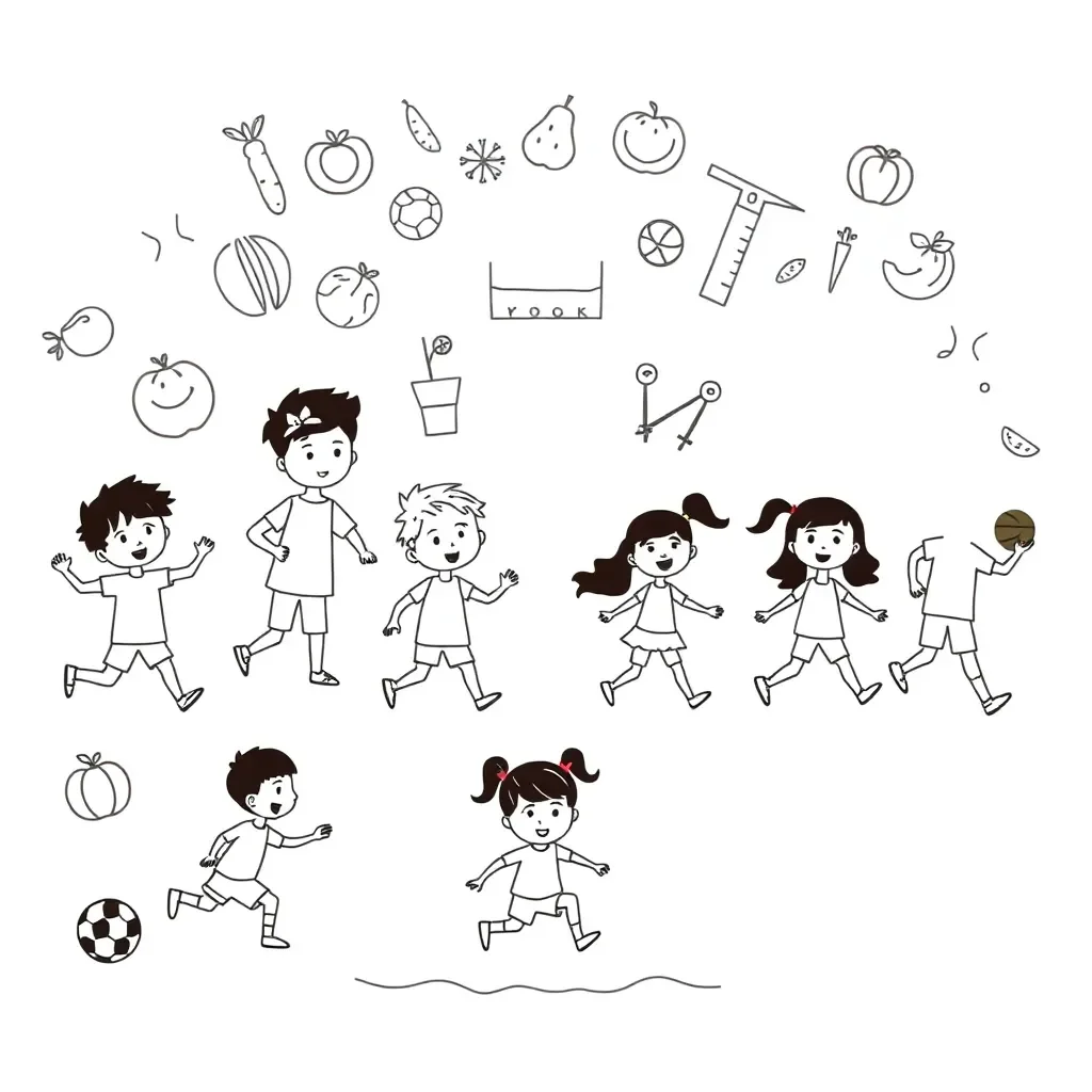 Worksheet illustration