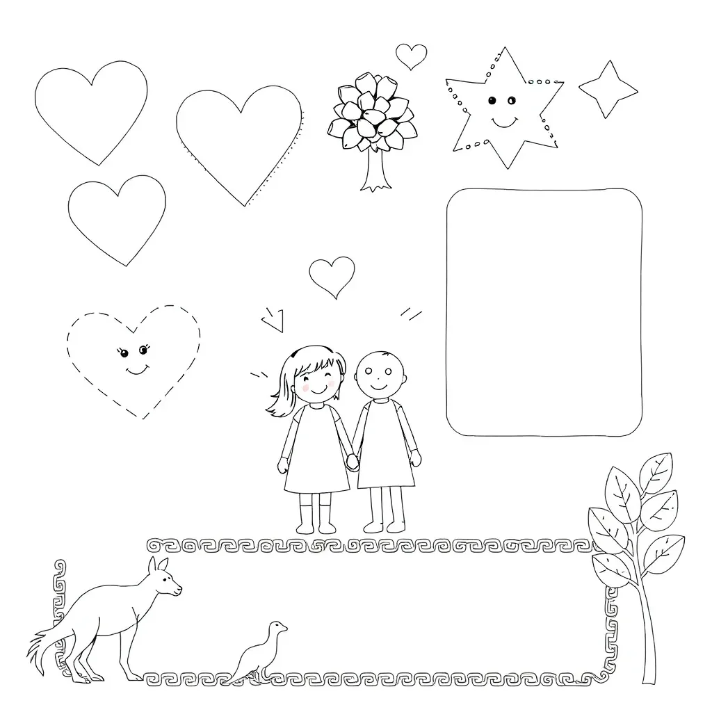 Values and beliefs reflection illustration