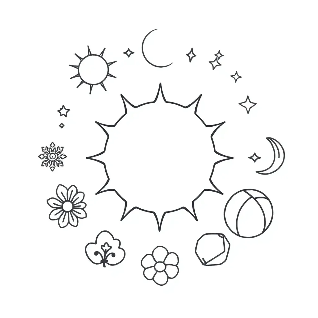 Calendar illustration