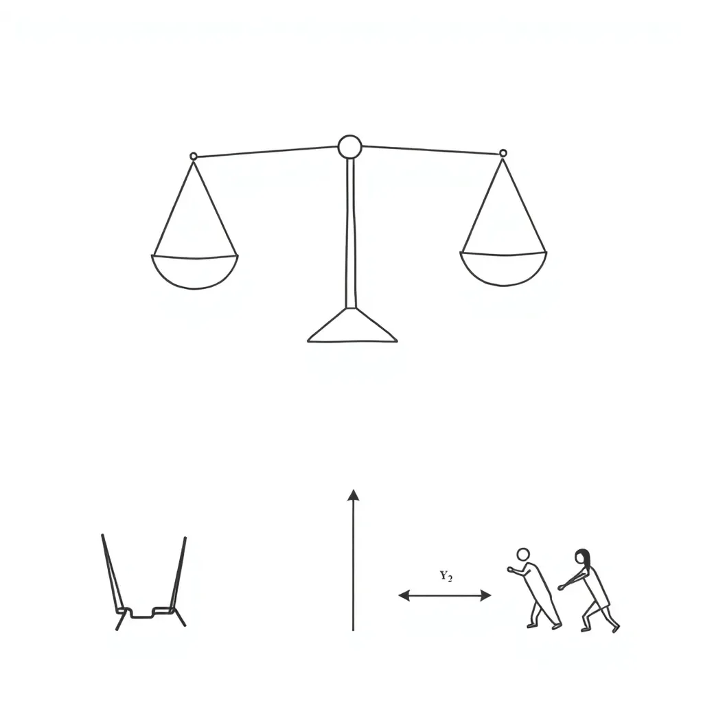 Forces and motion illustration