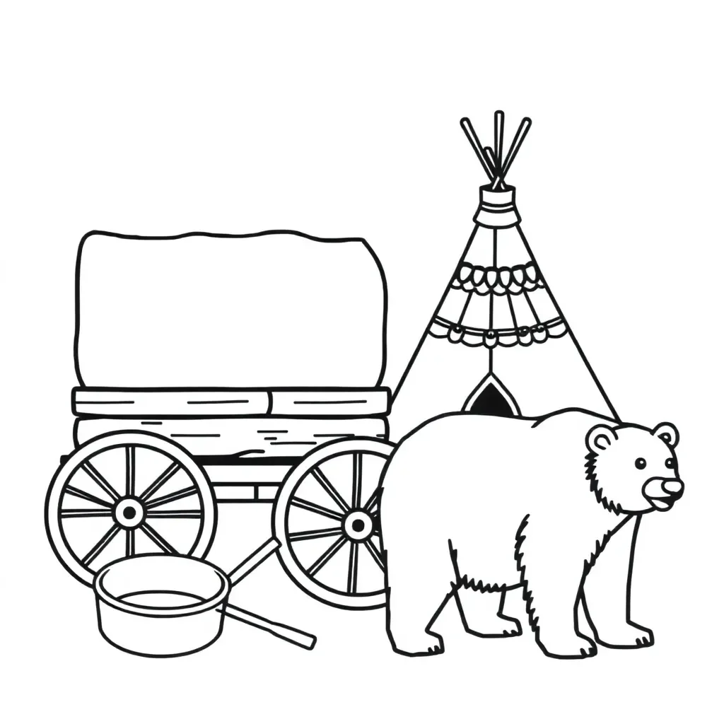 Manifest Destiny historical illustration