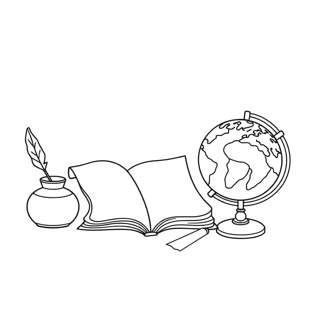 Historical documents illustration