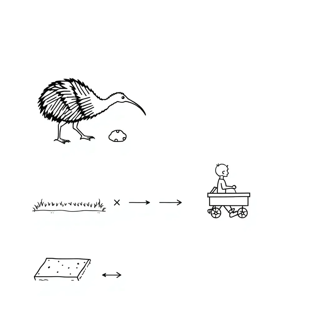Forces and friction diagram