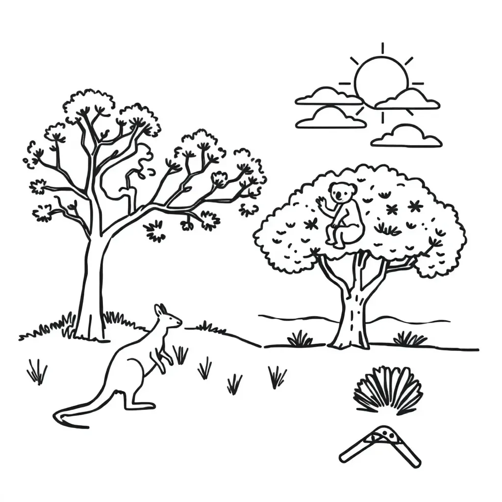 Worksheet illustration