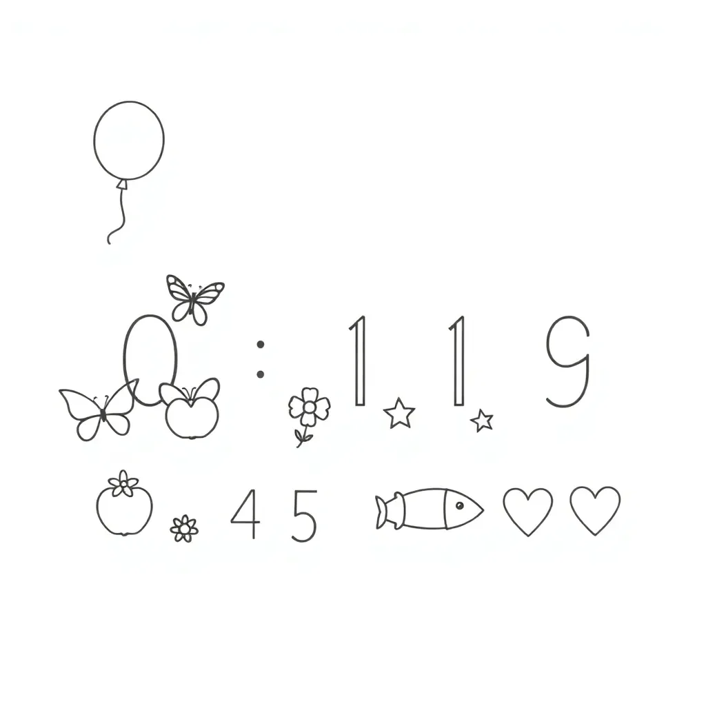 Worksheet illustration