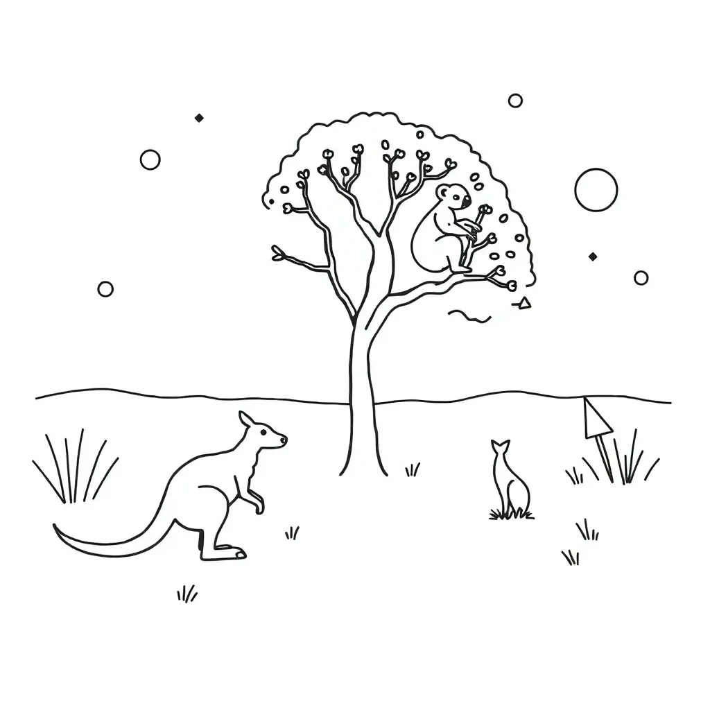 Worksheet illustration