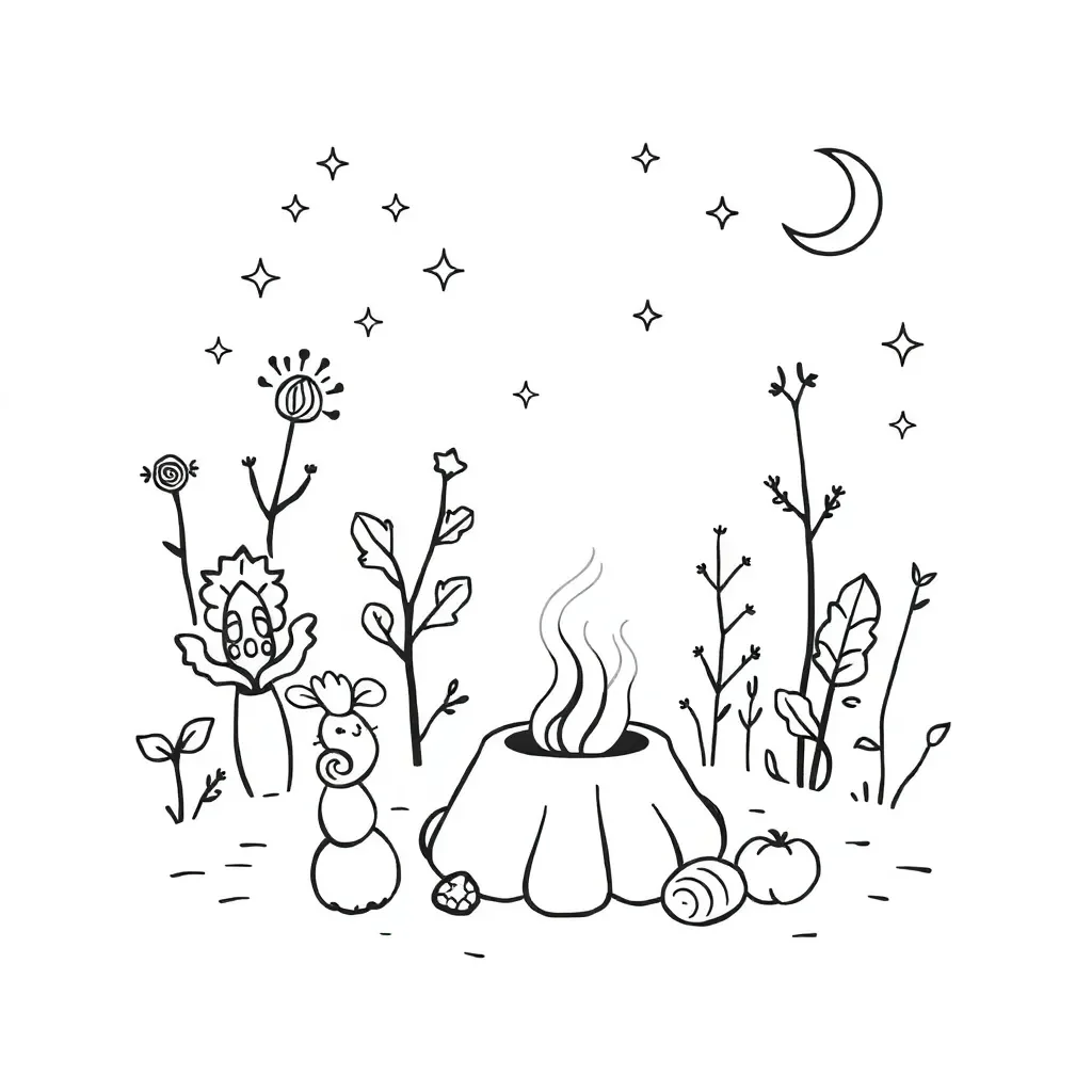 Worksheet illustration