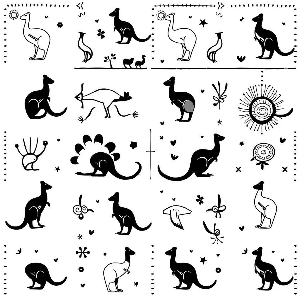 Mathematical patterns and geometric shapes