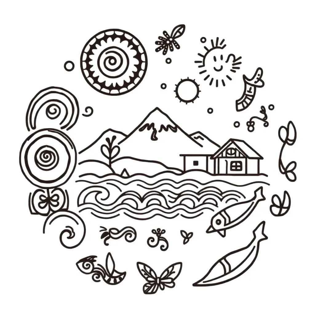 Worksheet illustration