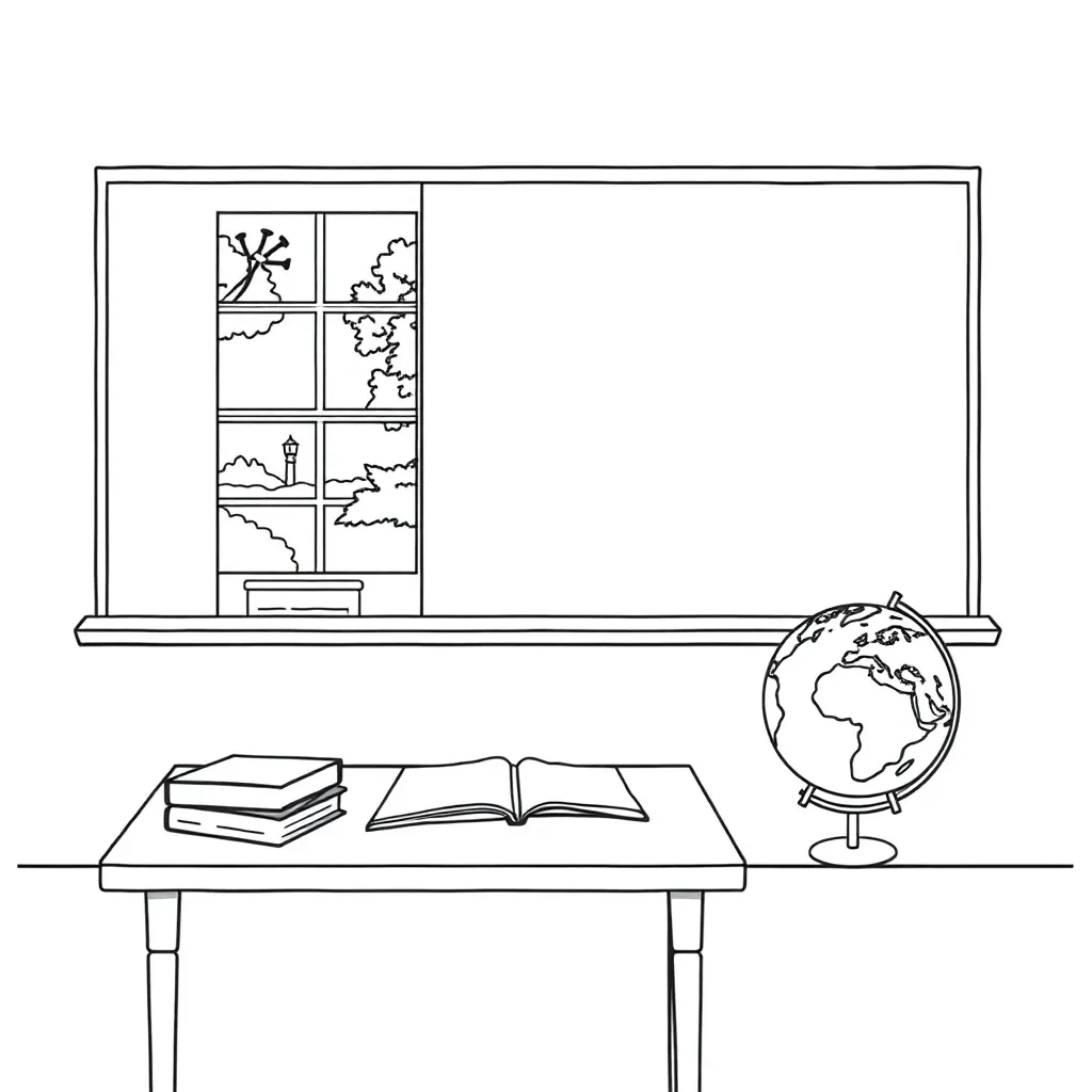 Grammar worksheet illustration