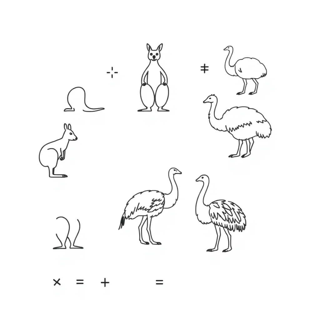 Mathematical symbols and numbers