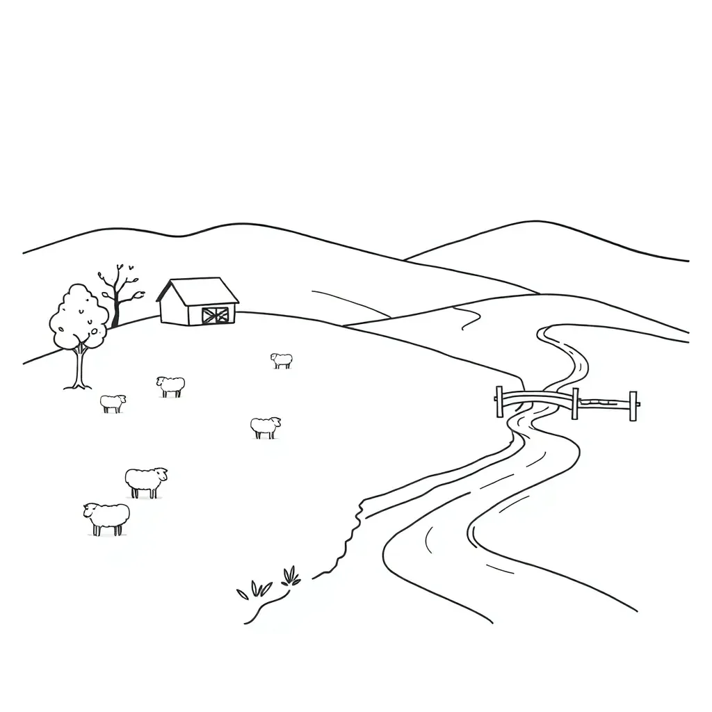 Of Mice and Men book illustration