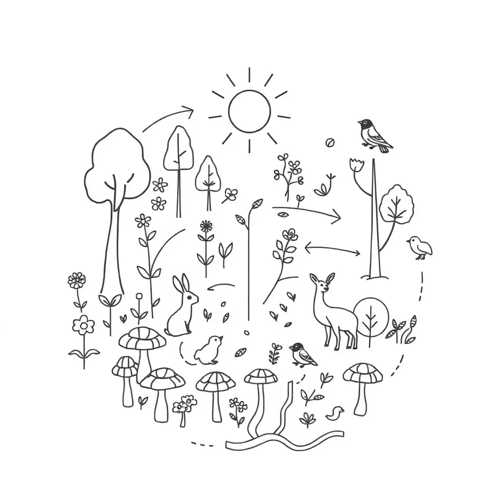 Worksheet illustration
