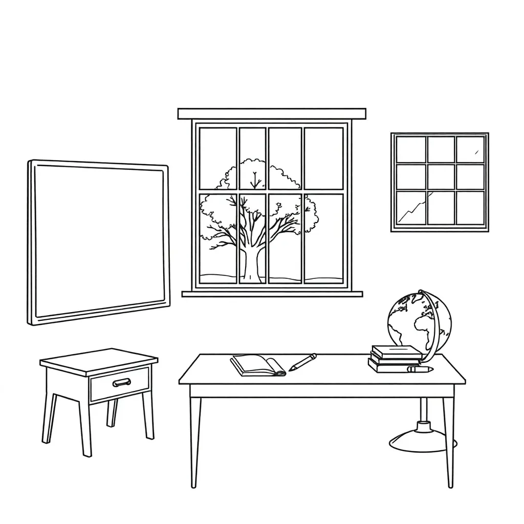Worksheet illustration