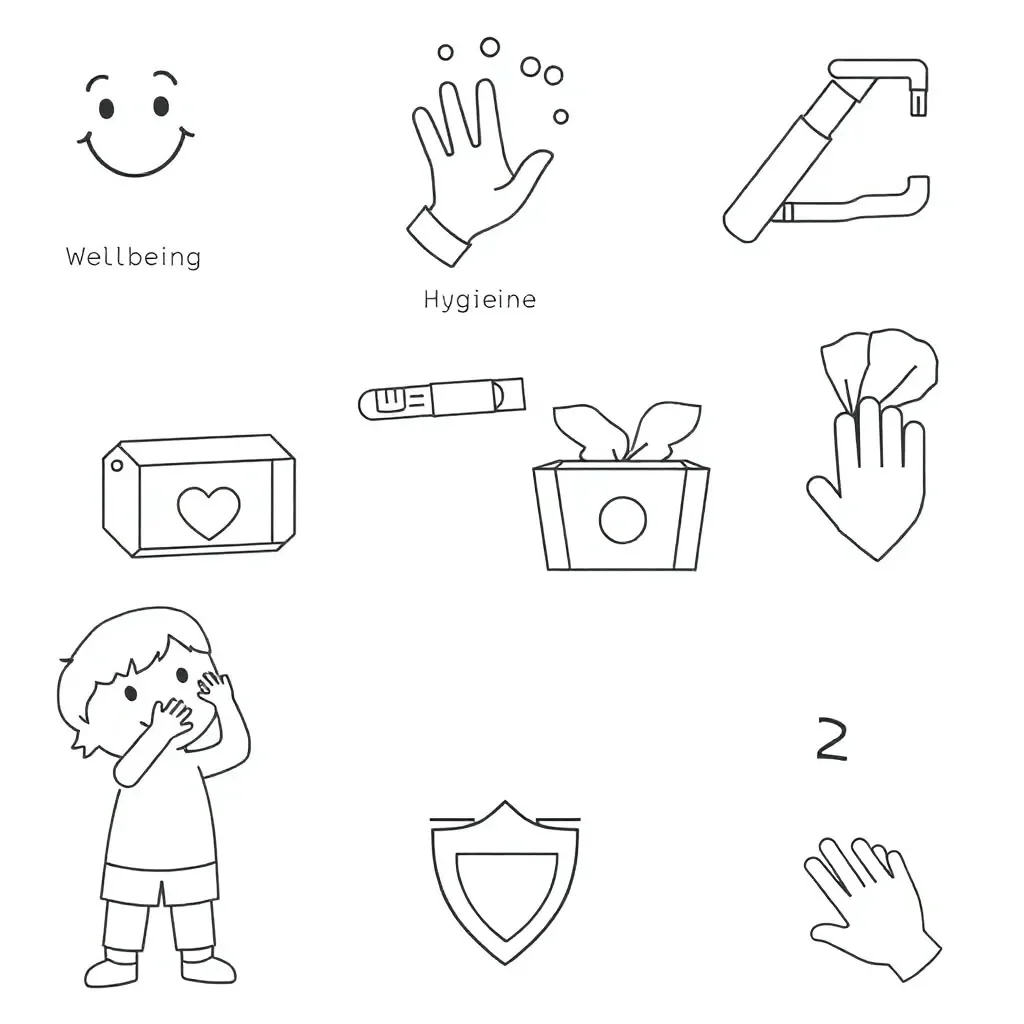 Wellbeing and safety illustration