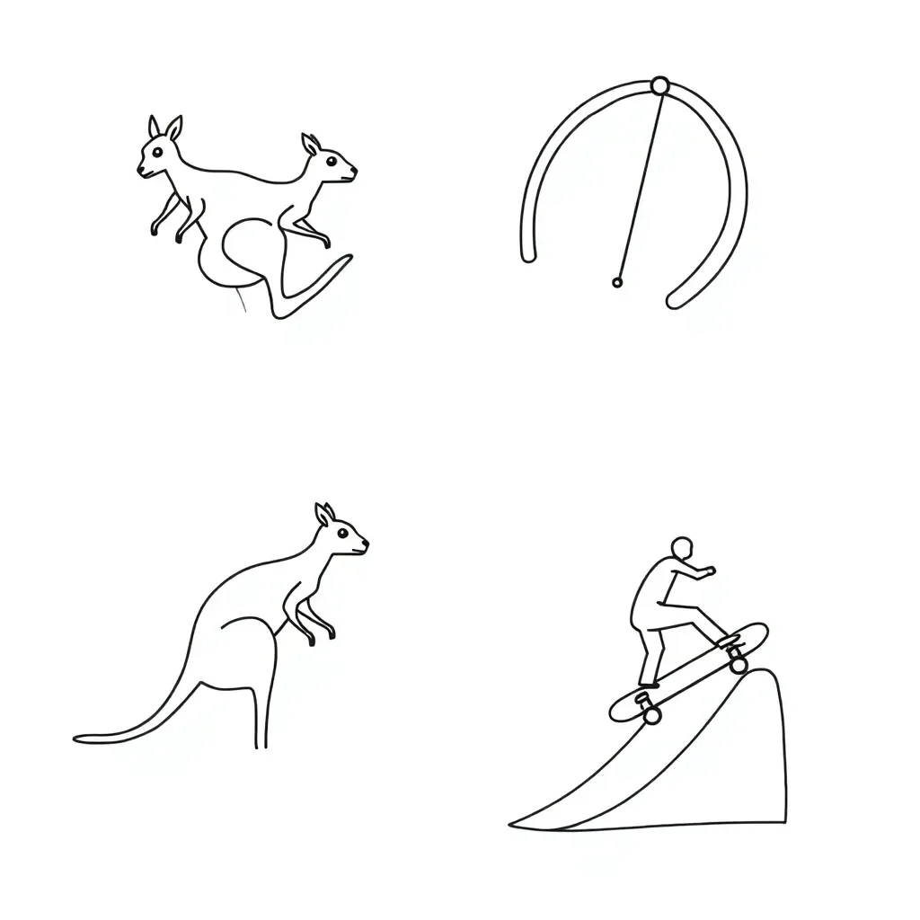 Forces and motion diagram
