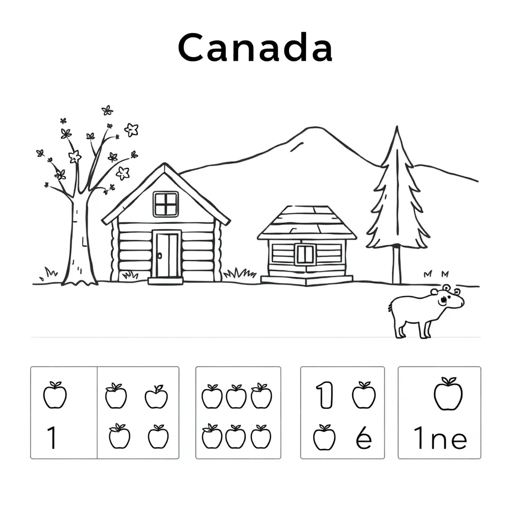Worksheet illustration