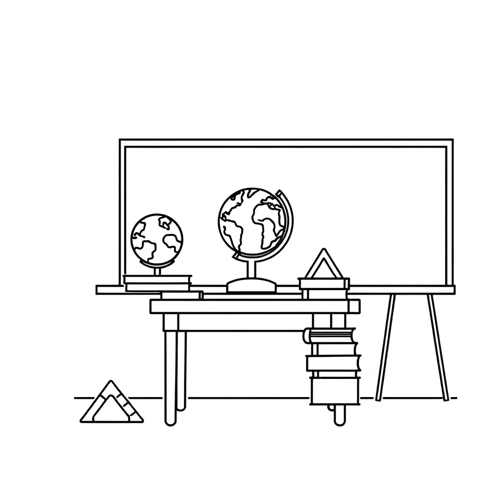 Children solving math problems