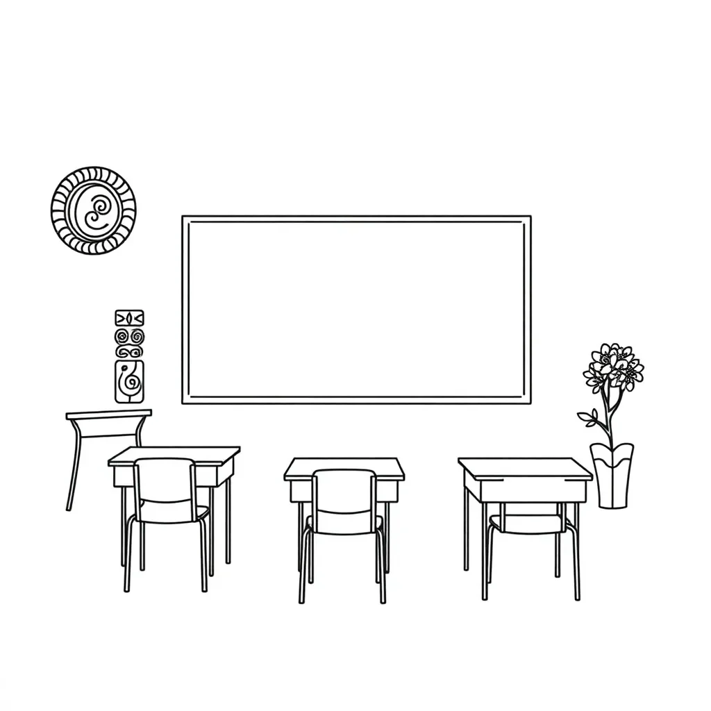 Educational support illustration