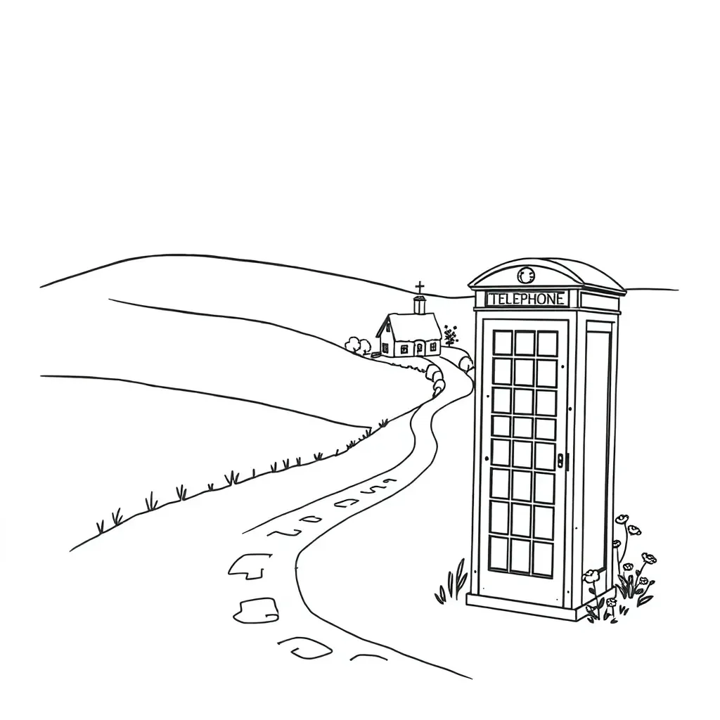 Creative writing illustration with quill pen and imagination bubbles