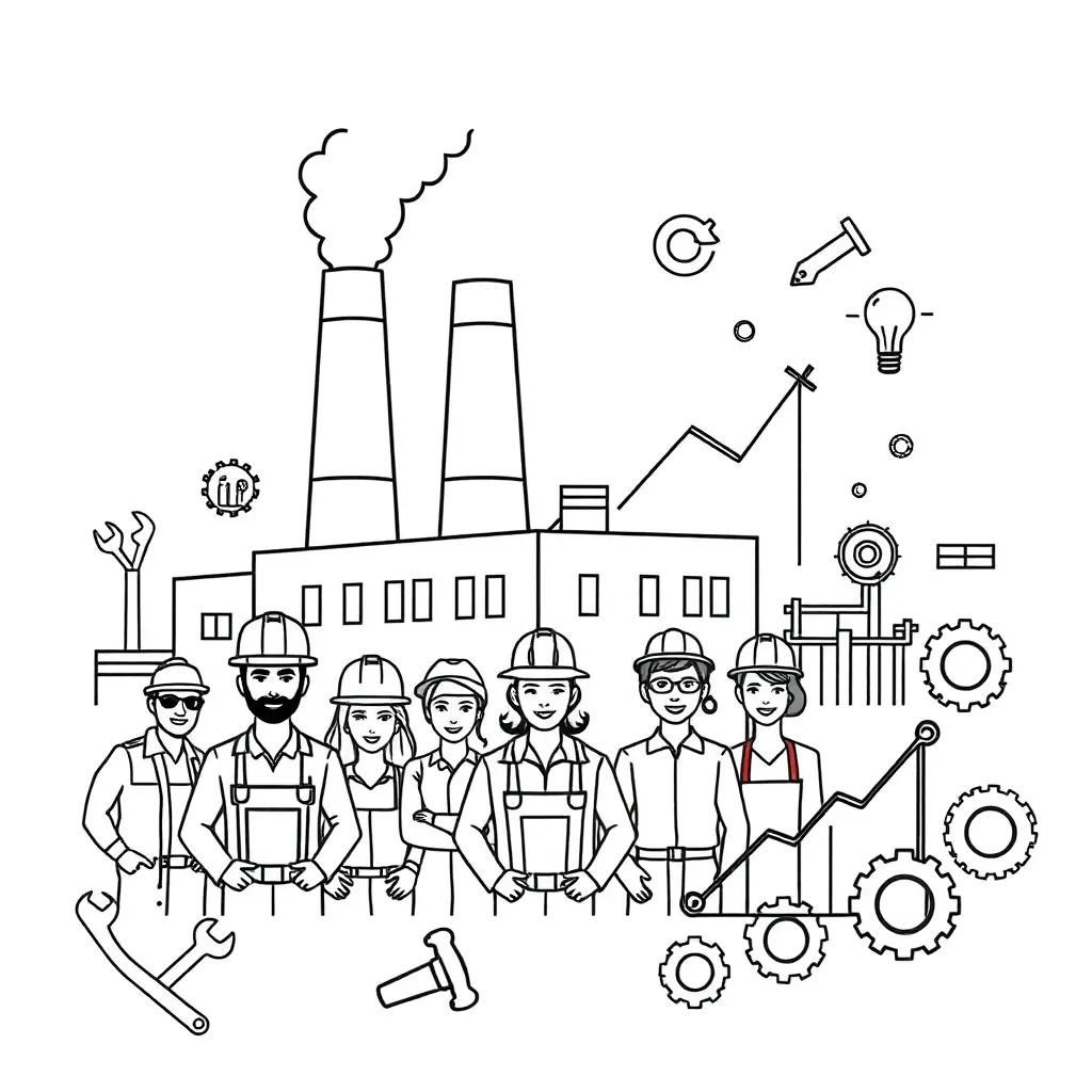 Worksheet illustration