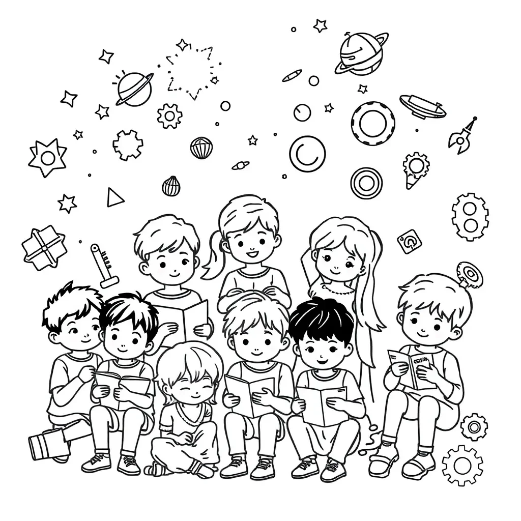 Worksheet illustration