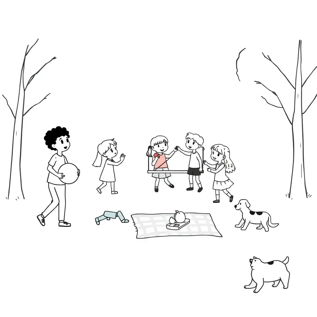 Students role-playing friendship scenarios