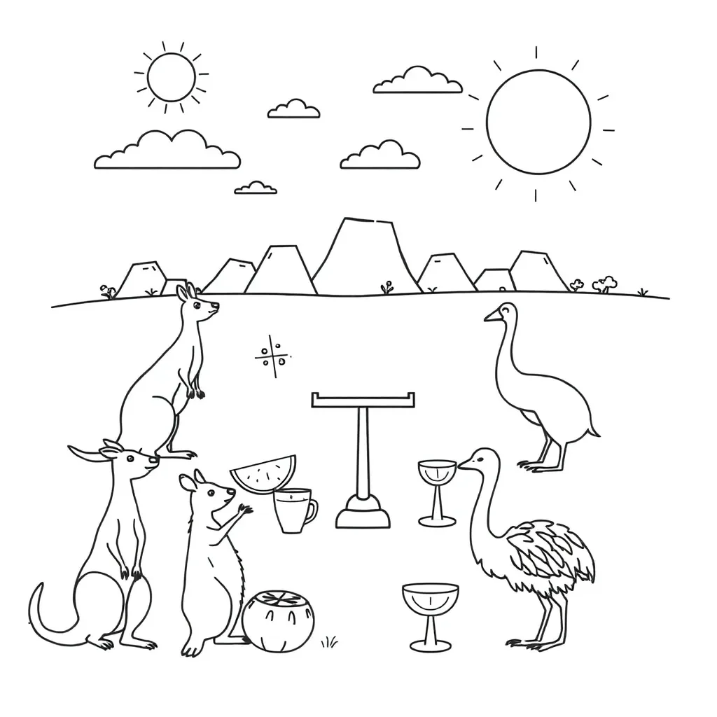Worksheet illustration