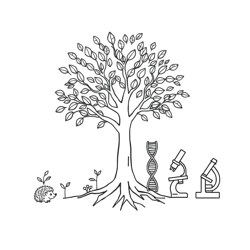 Biology concepts illustration