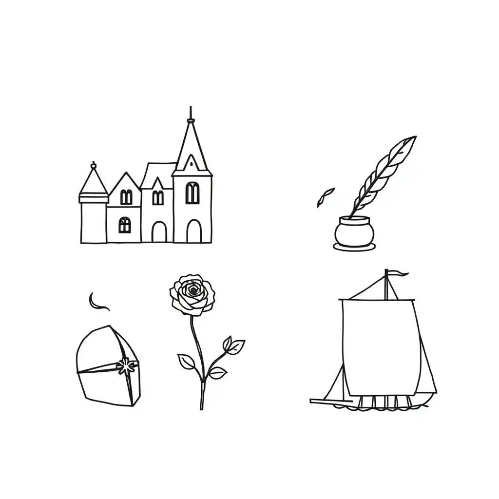 Tudor crown and coat of arms