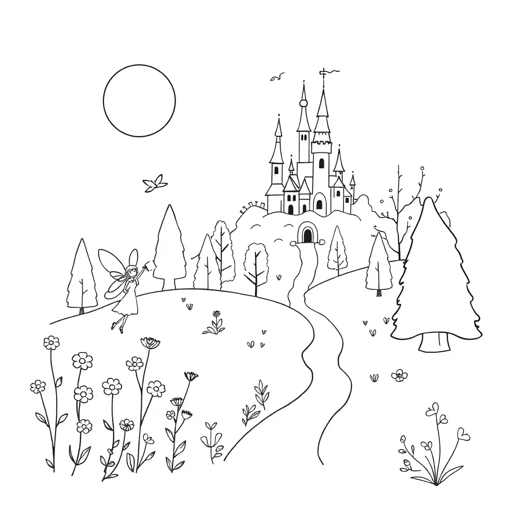 Worksheet illustration