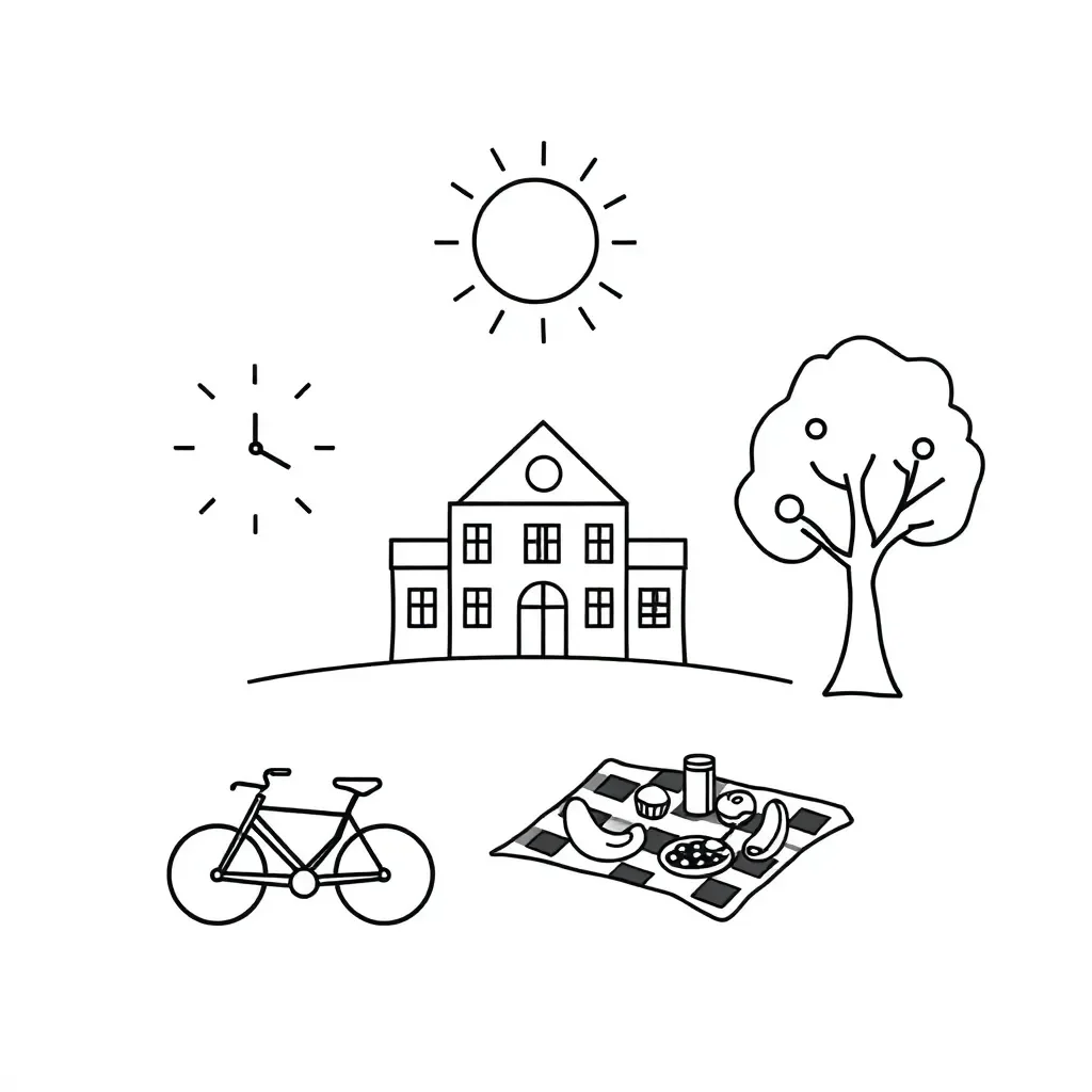 Worksheet illustration