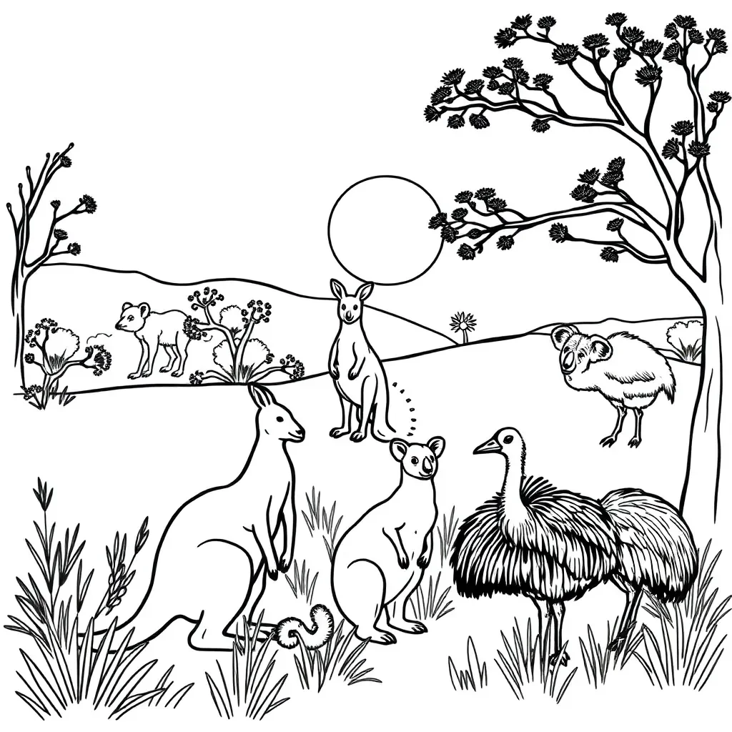 Worksheet illustration