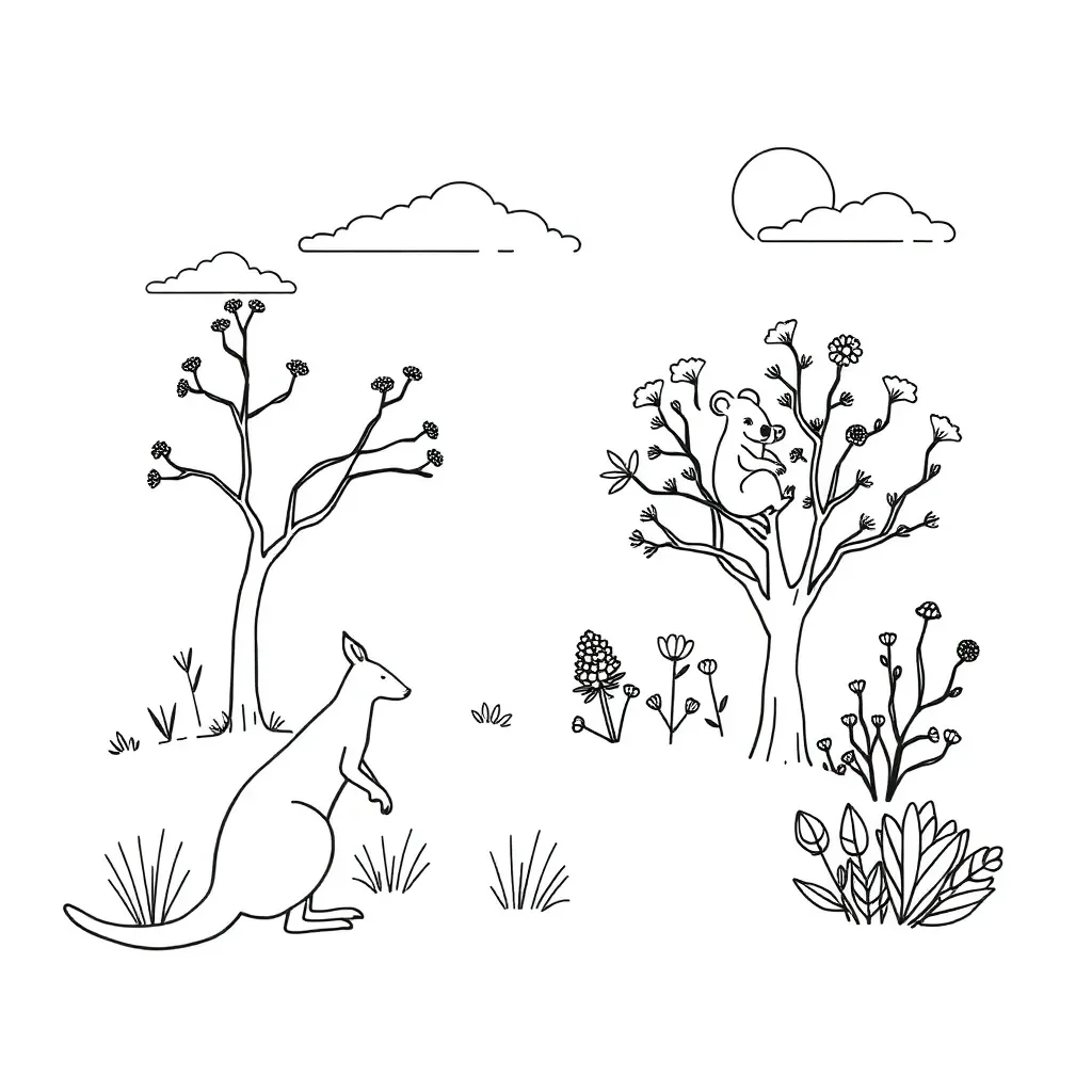 Worksheet illustration