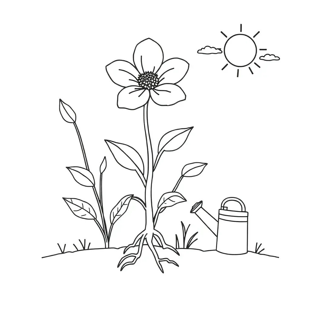 Worksheet illustration