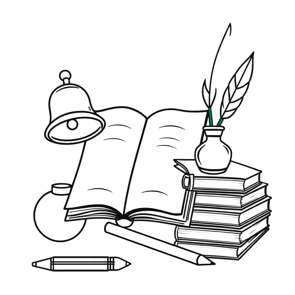 School bell illustration