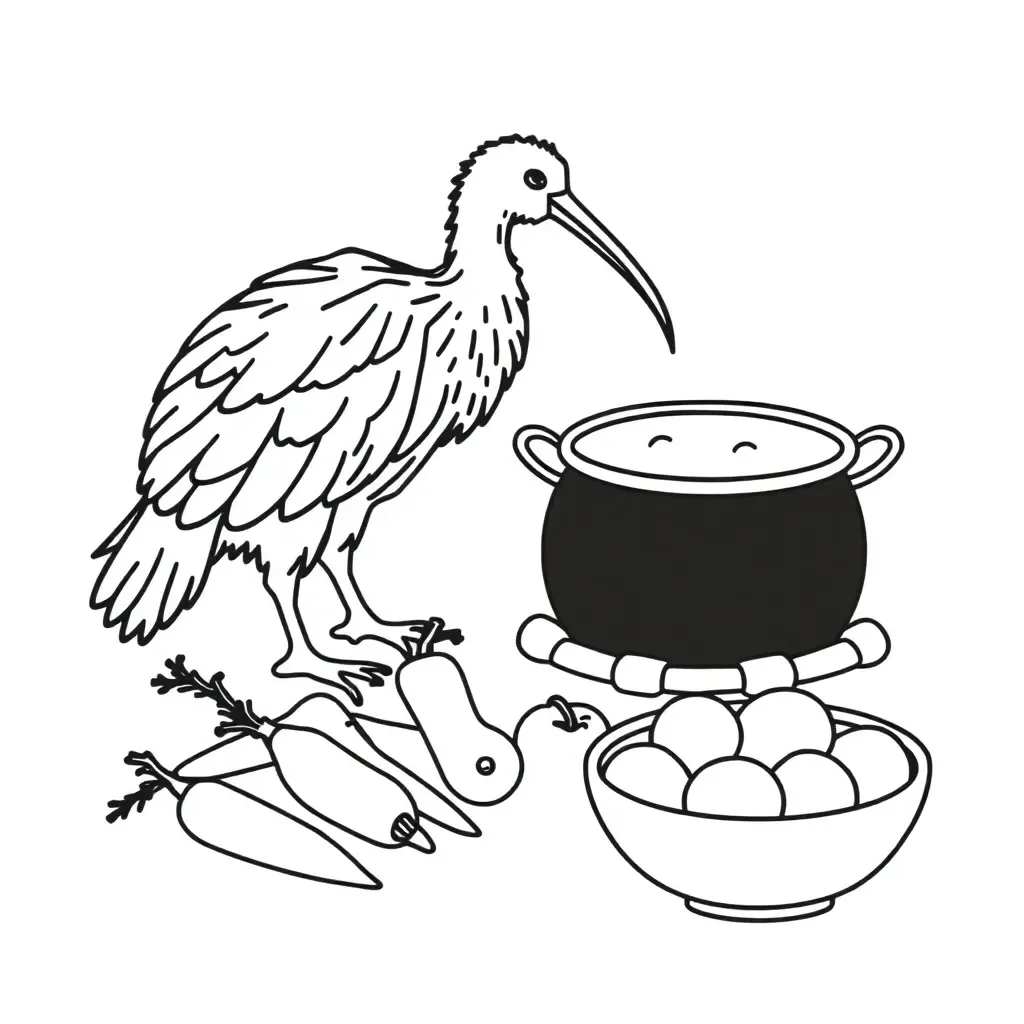 Budget meal planning illustration