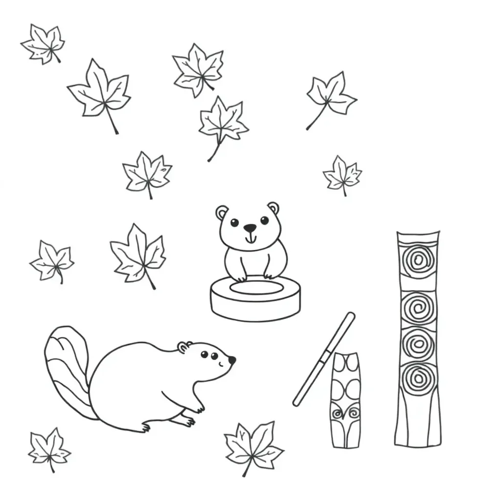 Fractions worksheet illustration