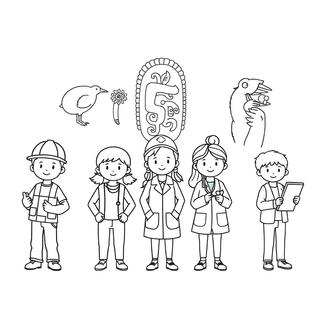 Career exploration illustration