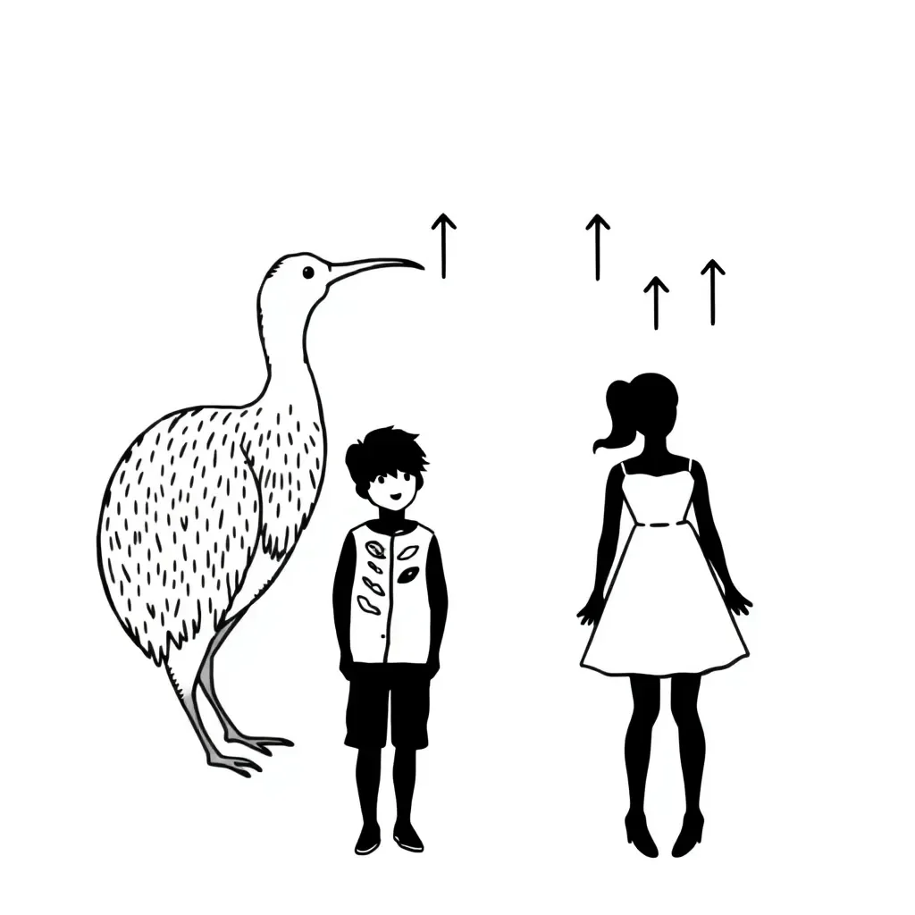 Puberty changes illustration