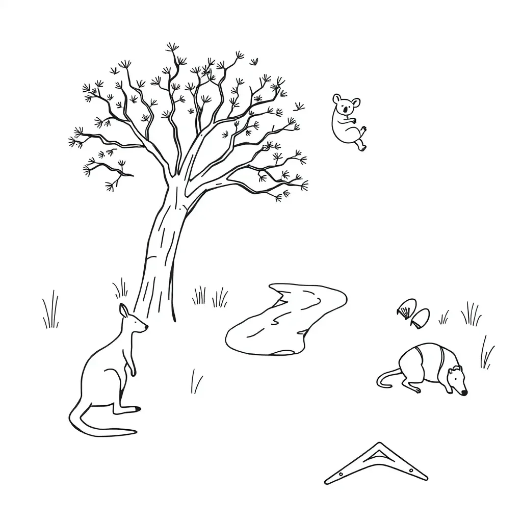 Worksheet illustration