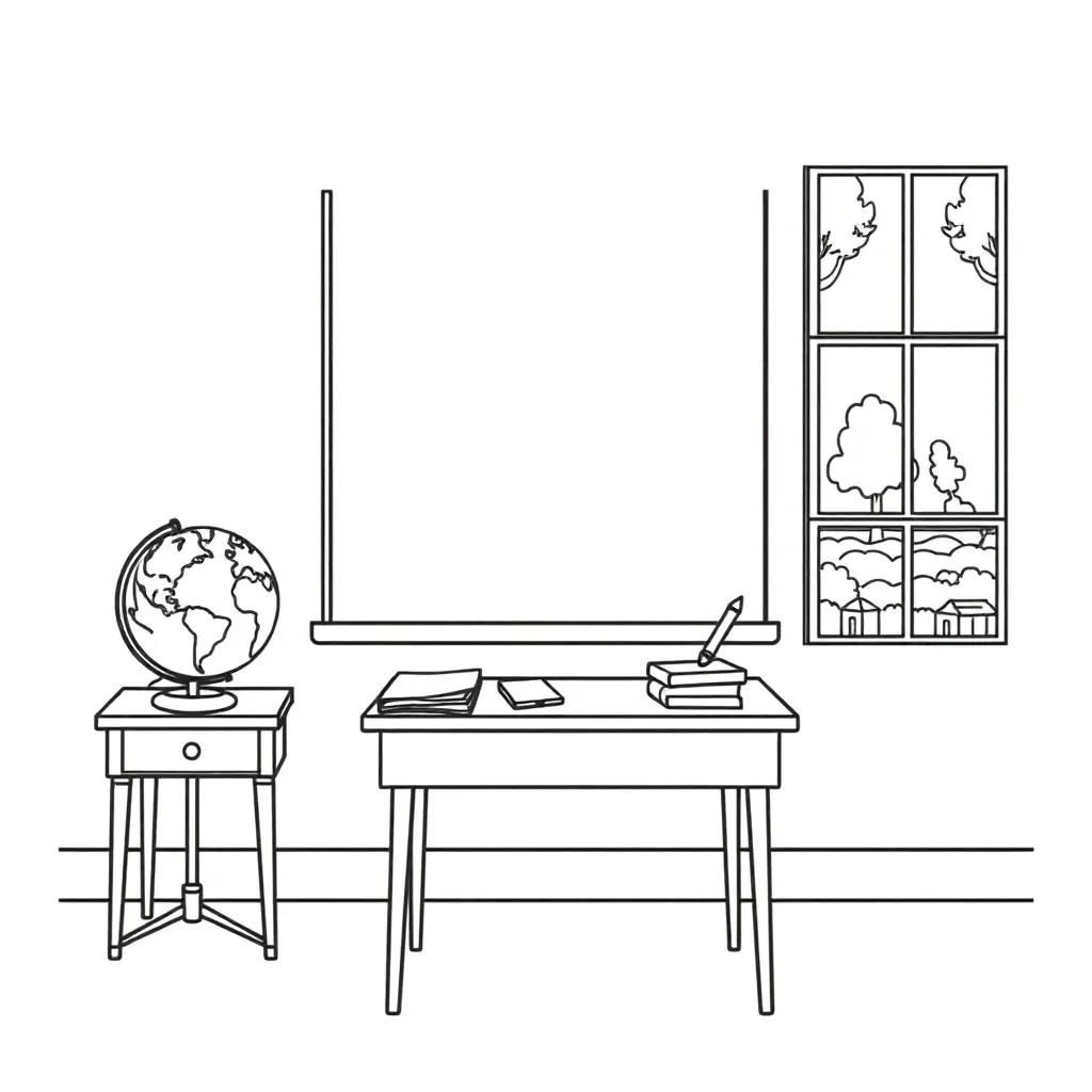 Worksheet illustration